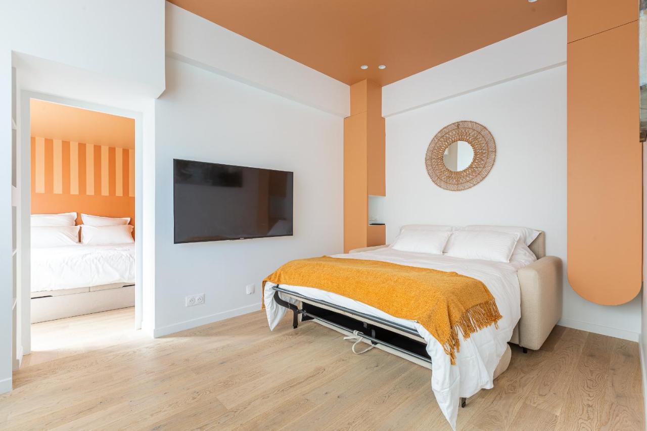 Rome Batignolles - Luxe Charme - 2P Apartment Paris Luaran gambar