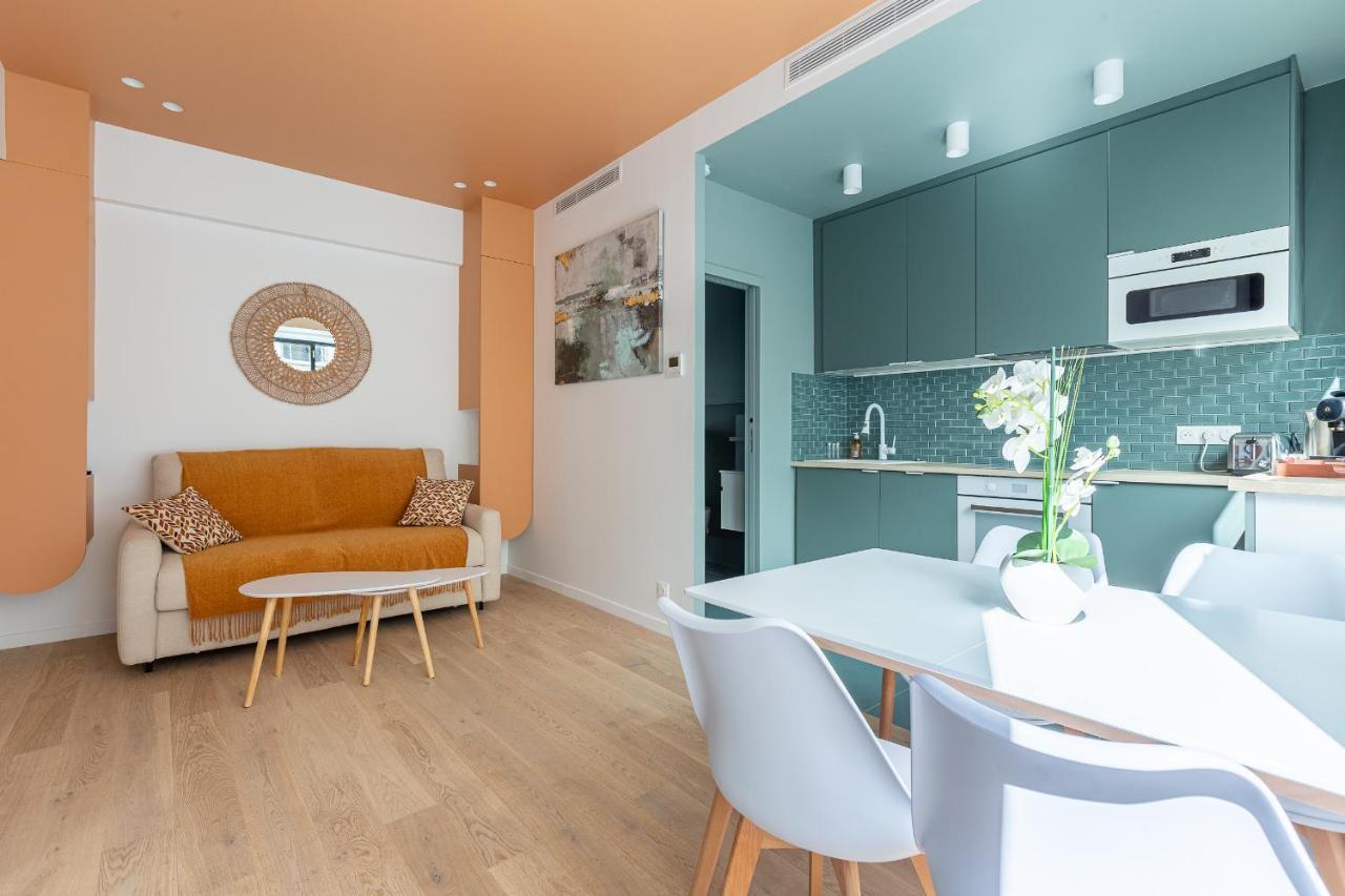 Rome Batignolles - Luxe Charme - 2P Apartment Paris Luaran gambar
